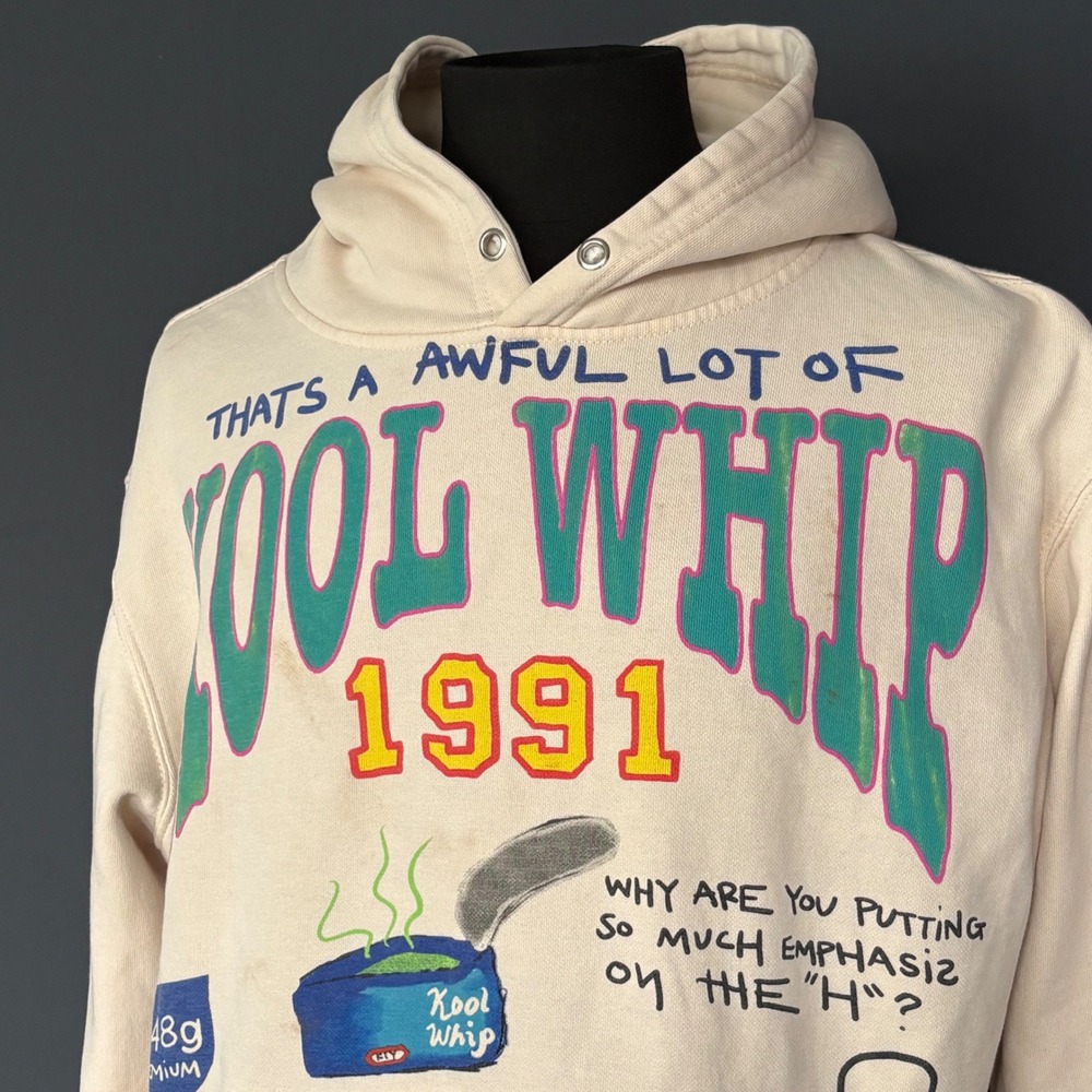 Authentic - That's A Awful Lot Of Cough Syrup Kool Whip Hoodie | Size M/L | Rare